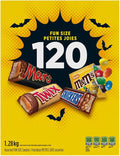 MARS Variety, Halloween Chocolate Candy, Assorted Fun Size, 120 Count