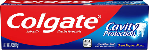 Colgate Cavity Protection Toothpaste with Fluoride - 1 ounce (24 Pack)